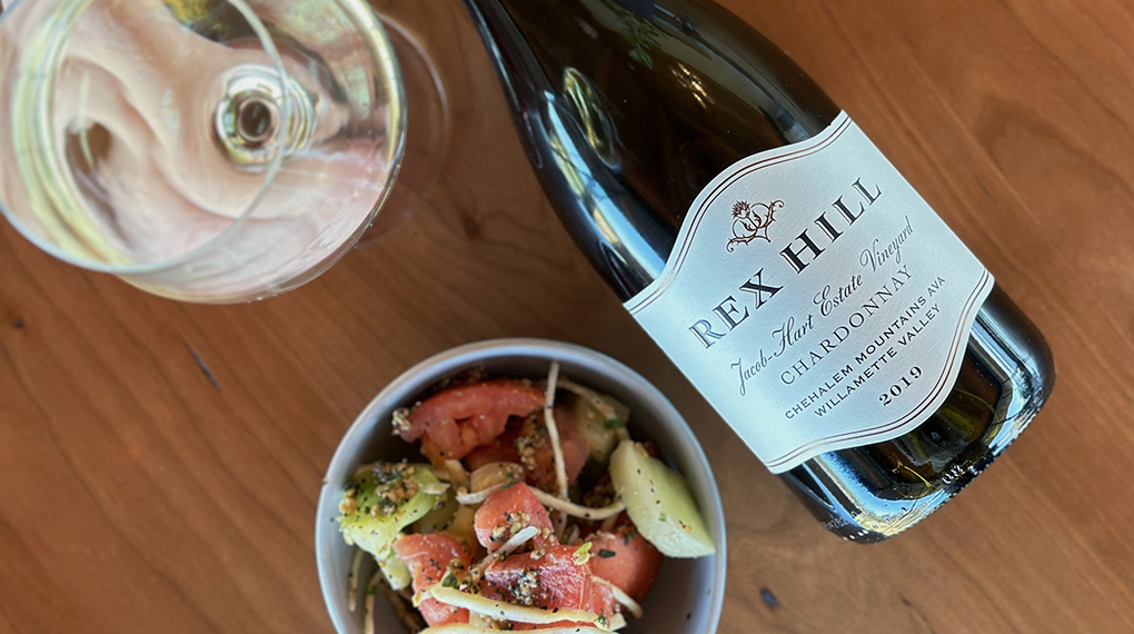 Rex Hill Wine and food