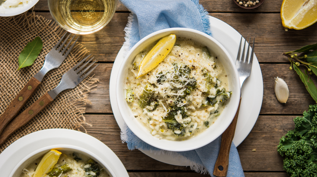 Kale & Taleggio Risotto