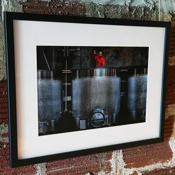 Sparging at Rex Hill by Adrian Chitty.