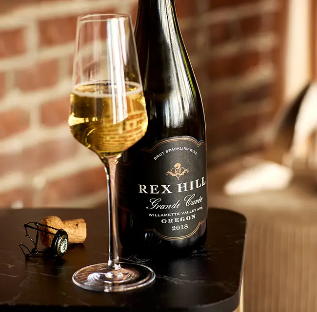 Rex Hill Sparkling Wine.