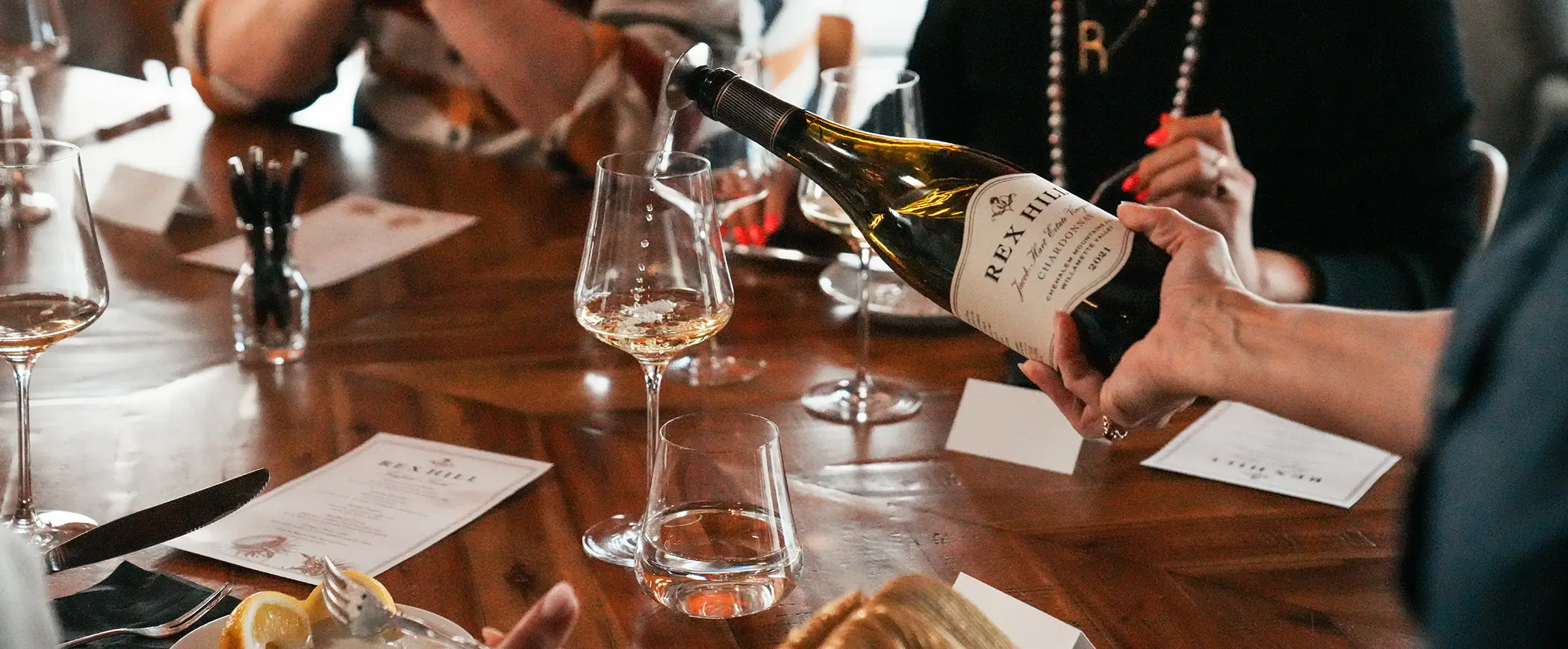 Wine Tasting at Rex Hill Tasting Room.